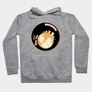 Full Moon Chiba Cats And Kittens By Abby Anime(c) Hoodie